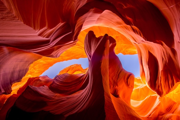 Slot Canyon Formation im Antelope Canyon