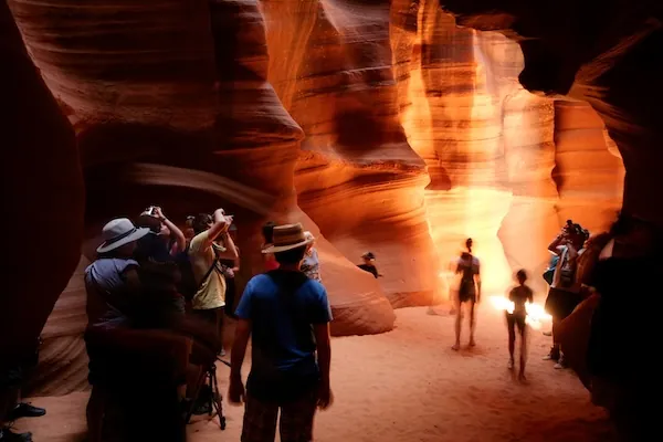 Lichtspiel im Antelope Canyon, Arizona