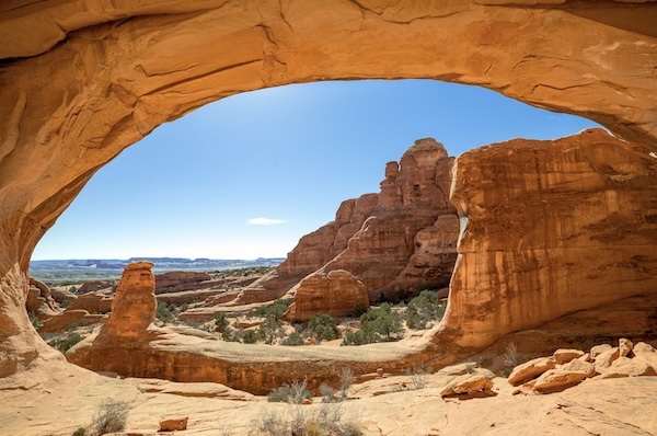 Steinbogen im Arches Nationalpark