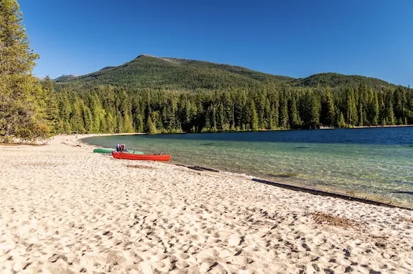 Priest Lake in Idaho