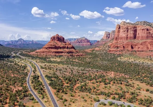 Rote Felsformationen bei Sedona, Arizona