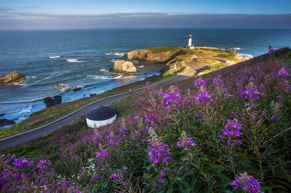 Yaquina Head Leuchtturm bei Newport, Oregon
