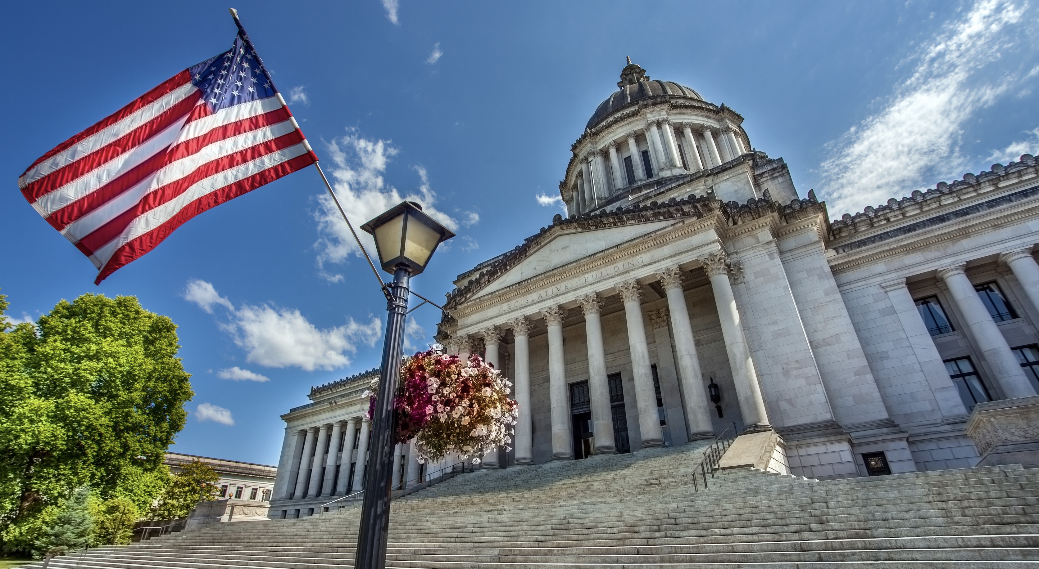 Das Washington State Capitol in Olympia