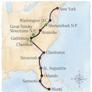 Eastern Heritage – USA Rundreise E-1387