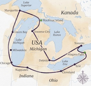 Die Grossen Seen & der Mittlere Westen – USA Rundreise E-1396