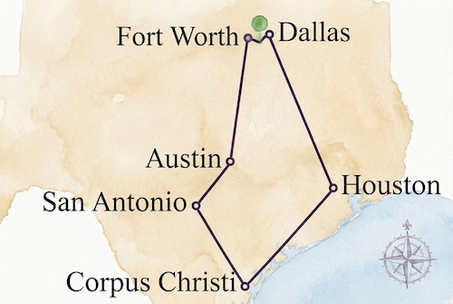 Glanzpunkte Texas kompakt – USA Rundreise E-1405