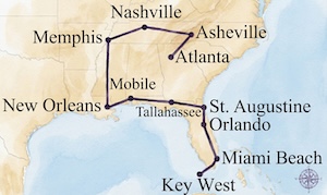 Die grosse Florida & Südstaaten Erlebnistour – USA Rundreise E-1417