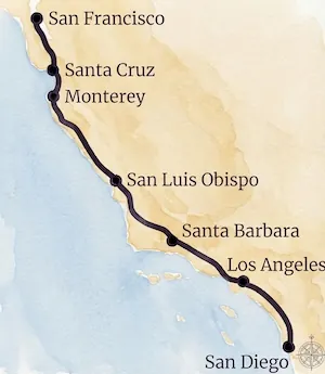 Der berühmte Highway No. 1 – USA Rundreise W-1242