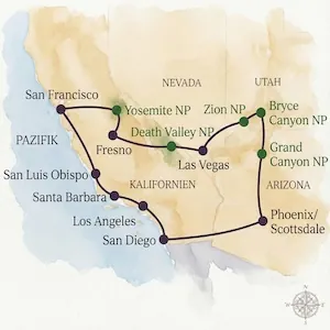 Den Westen erleben – USA Rundreise W-1271