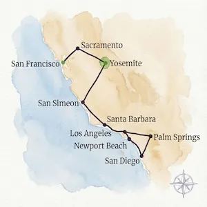 Der verführerische Charme der Nord-Süd Westküste – USA Rundreise W-1283