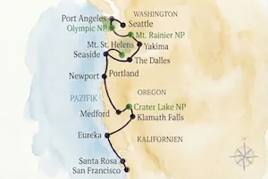 Wilde Schönheiten des Nordwestens – USA Rundreise W-1294