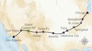 Legendäre Route 66 – USA Rundreise W-1308