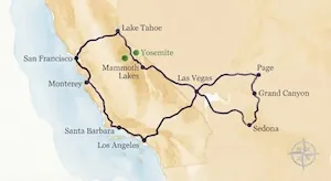 Natur- Highlights im Westen – USA Rundreise W-1311