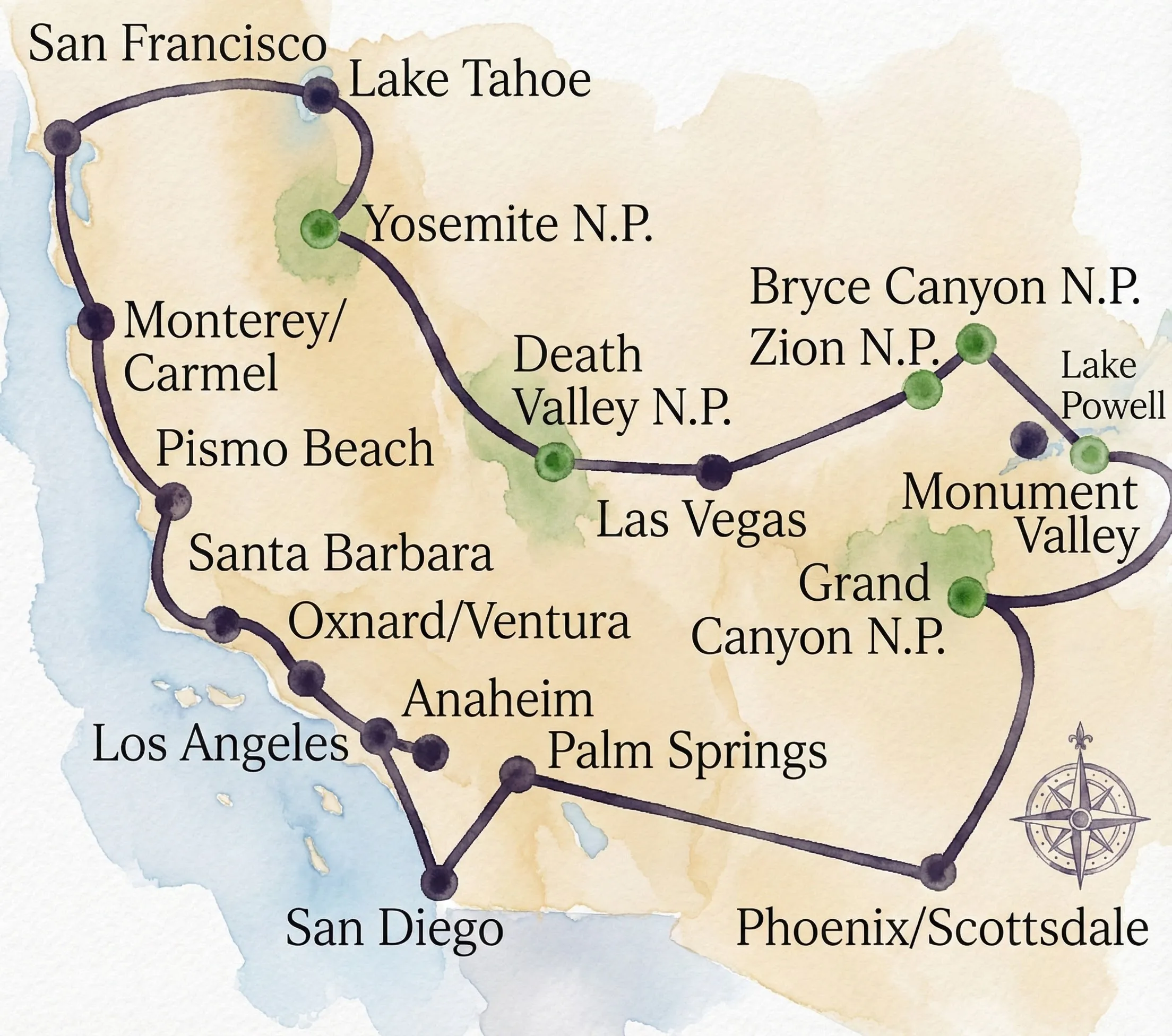 The Great West – USA Rundreise W-1326