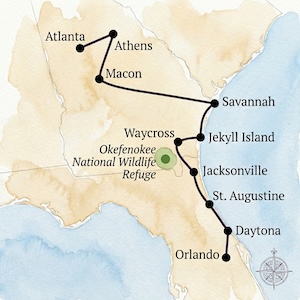 Georgia on my Mind – USA Rundreise E-1340