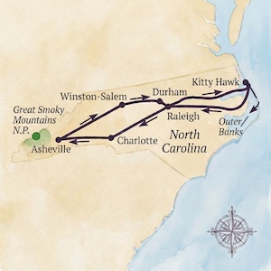 Von den Appalachen zum Atlantik – USA Rundreise E-1347