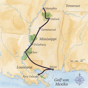 Delta Blues Trail – USA Rundreise E-1351