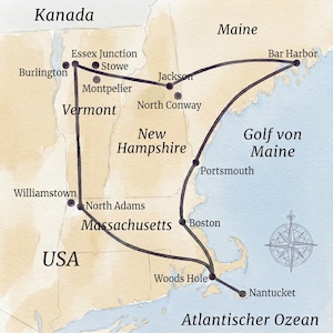 Glanzpunkte Neuenglands – USA Rundreise E-1358