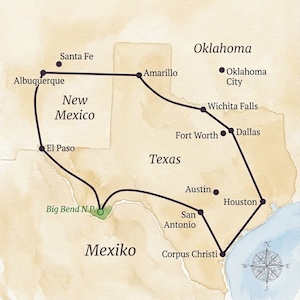 Auf den Spuren der Cowboys – USA Rundreise E-1365