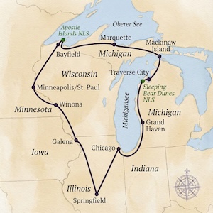 Im Land der grossen Seen – USA Rundreise E-1368