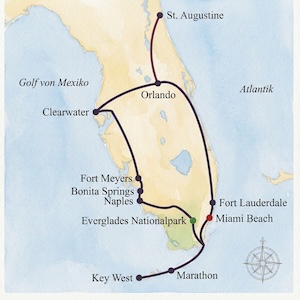 Best of Florida ab Miami – USA Rundreise E-1375