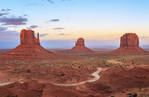 Monument Valley im Navajo Tribal Park, Arizona