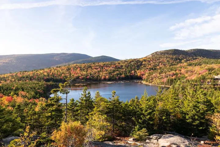 Neuengland Acadia Nationalpark