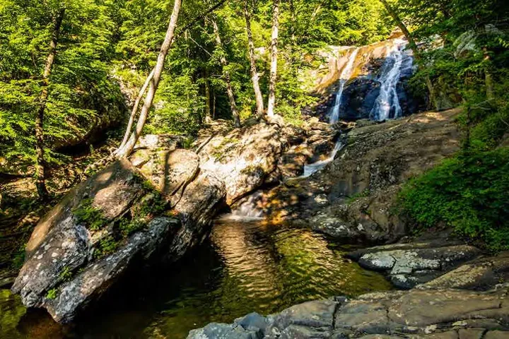 Cedar Run Trail Loop Waterfalls
