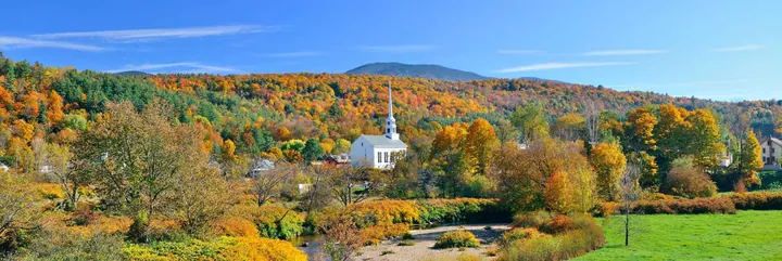 Stowe in Vermont/Neuengland