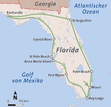 1361 Die Strände Floridas