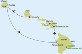 Hawaii Rundreise Inselträume