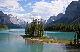 Jasper Nationalpark - Spirit Island by dkarteid - Fotolia.com