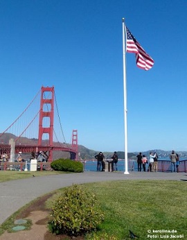 San Fransisco Golden Gate by Lisa Jacobi