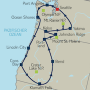 Pacific Northwest Insider KEROLINA USA-Rundreisen