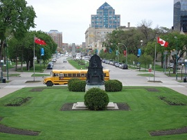 Winnipeg - Memoriel Street by Peter Helin - Fotolia.com 