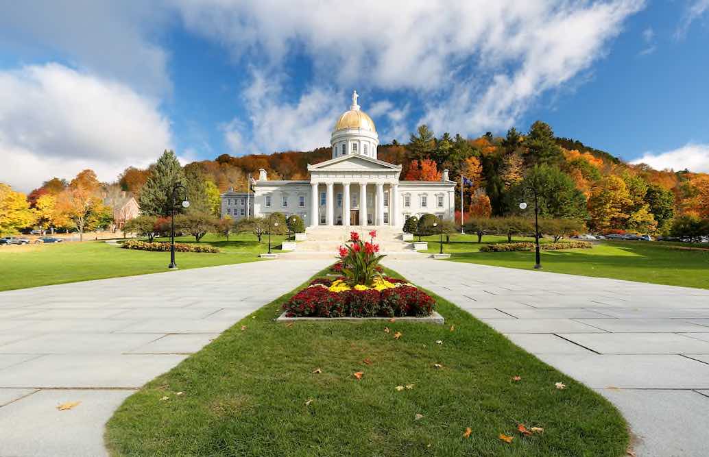 Montpelier Neuengland - Vermont State House Capitol © AdobeStock 125058694 jayyuan