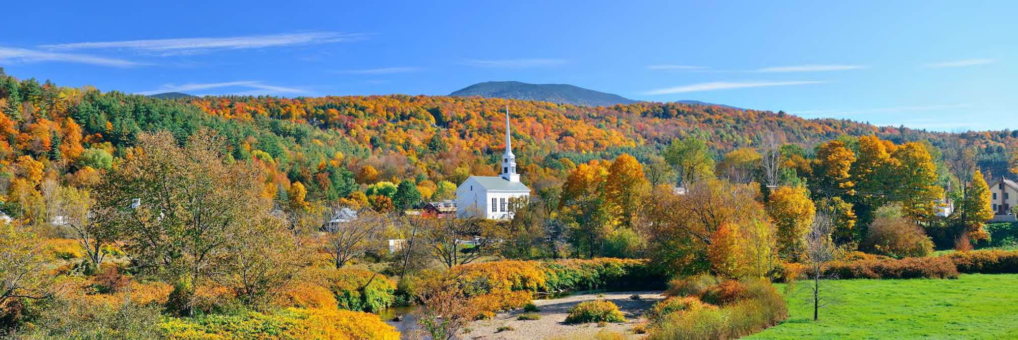 Stowe in Vermont/Neuengland © AdobeStock 108047810 rabbit75_fot