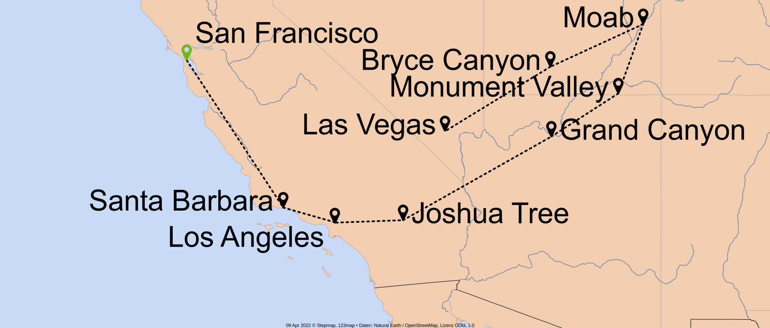 Naturwunder und Kultstädte des Westens - W-1287 - Individuell von San Francisco bis Las Vegas Nr. 13