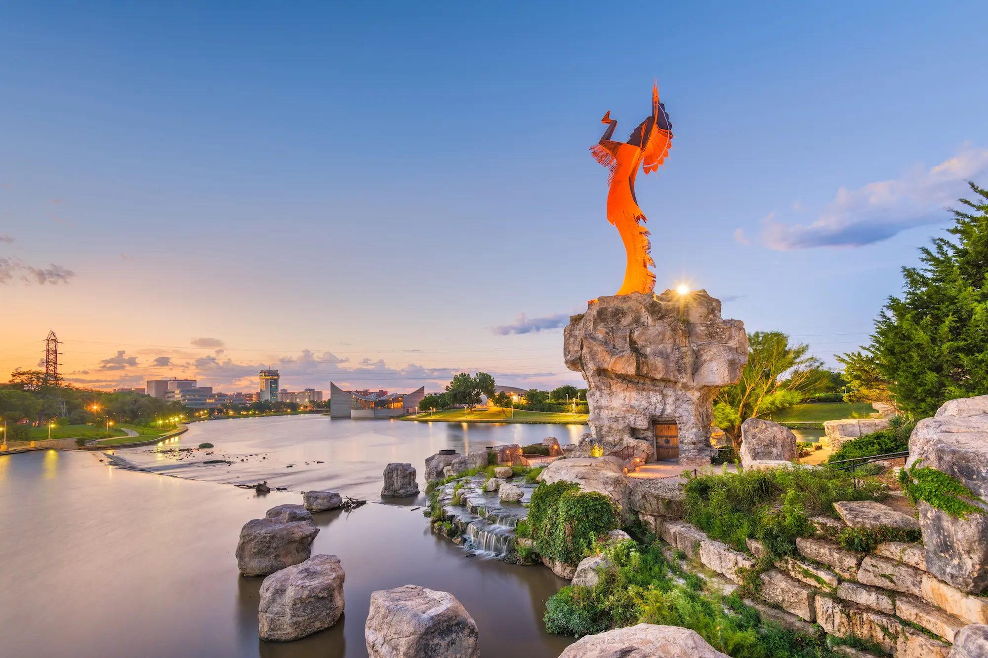 Kansas "Keeper of the Plains"