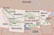 Prärieland, Büffel & Yellowstone