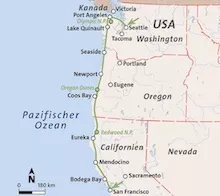 Die raue Pazifikküste des Nordwestens