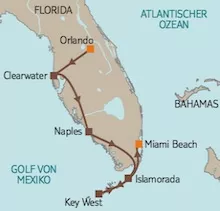 Entspannt durch Florida