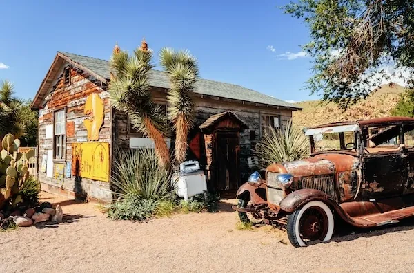 Route 66 Tankstelle Arizona