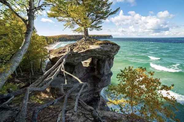 Lake Superior - Blick zum Chapel Rock