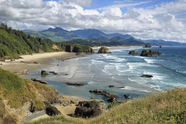 Cannon Beach in Oregon