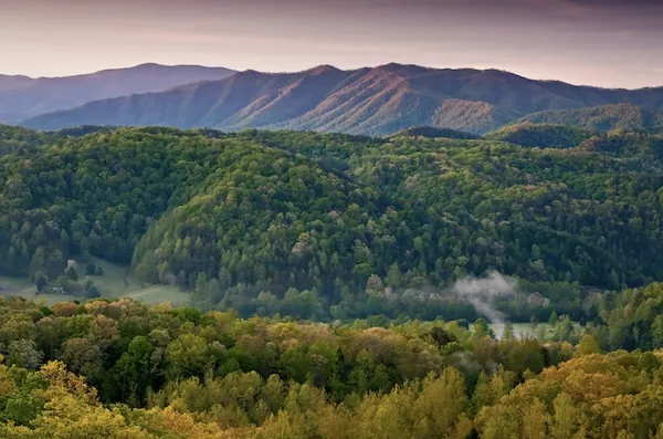 Great Smoky Mountains National Park Tennessee Nebel