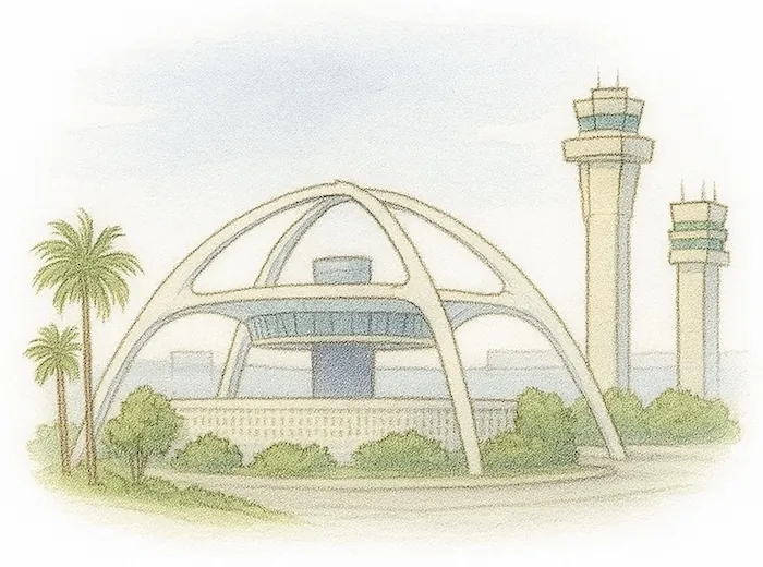 Los Angeles Flughafen LAX