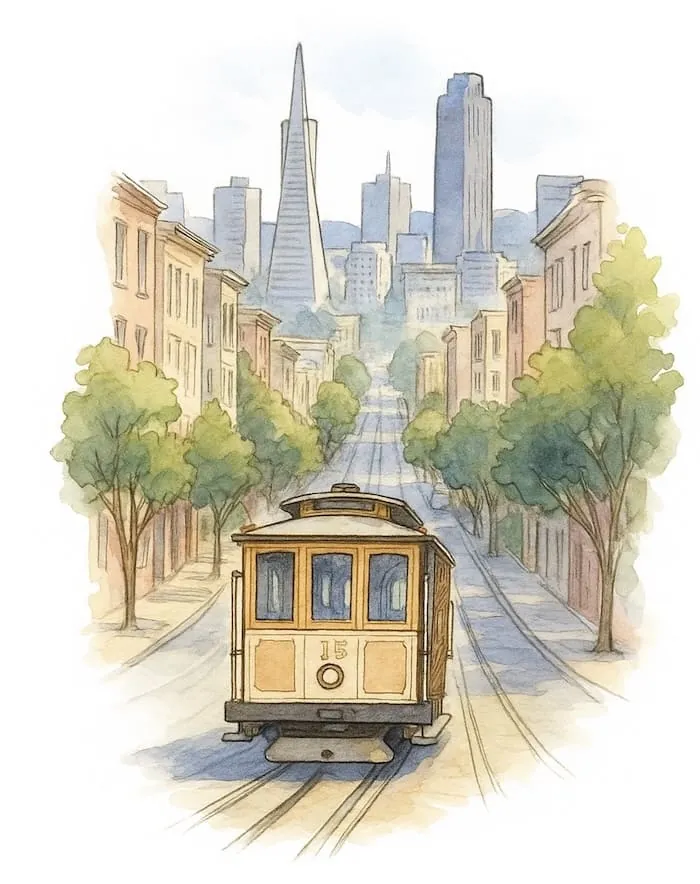 San Francisco - Cable Car Tour