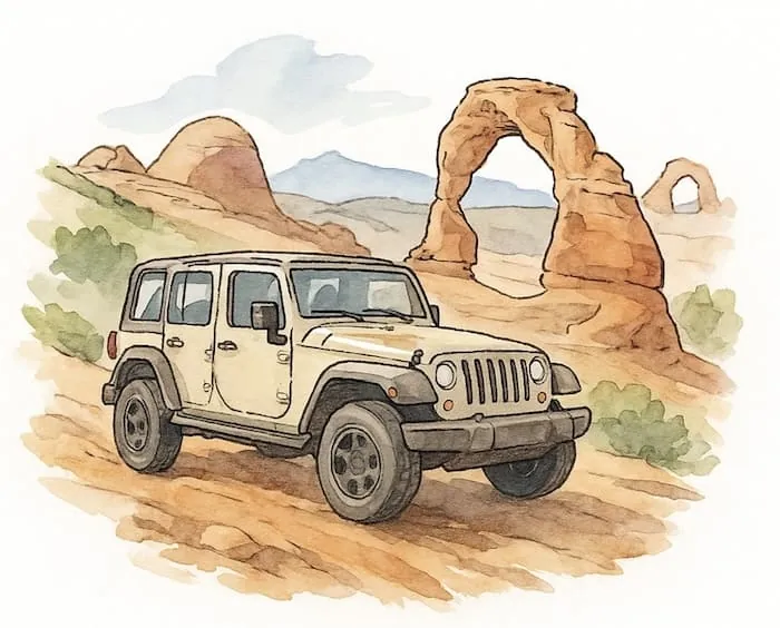 Moab Jeepsafari