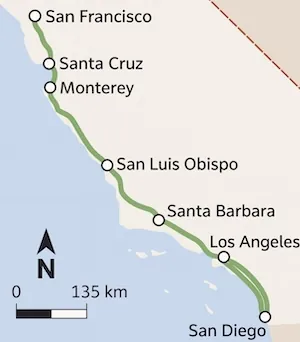 Der berühmte Highway No. 1